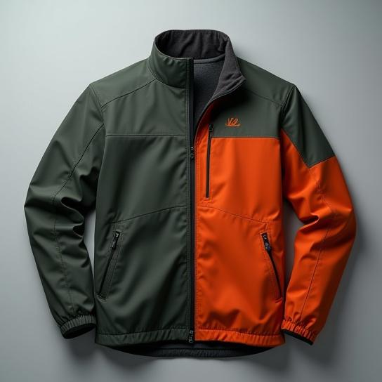 Layered all-weather apparel including a waterproof shell jacket.